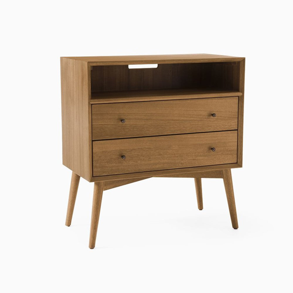 Abaya Wooden Nightstand