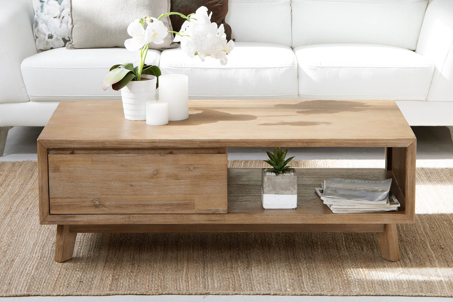 Brook Wooden Coffee Table