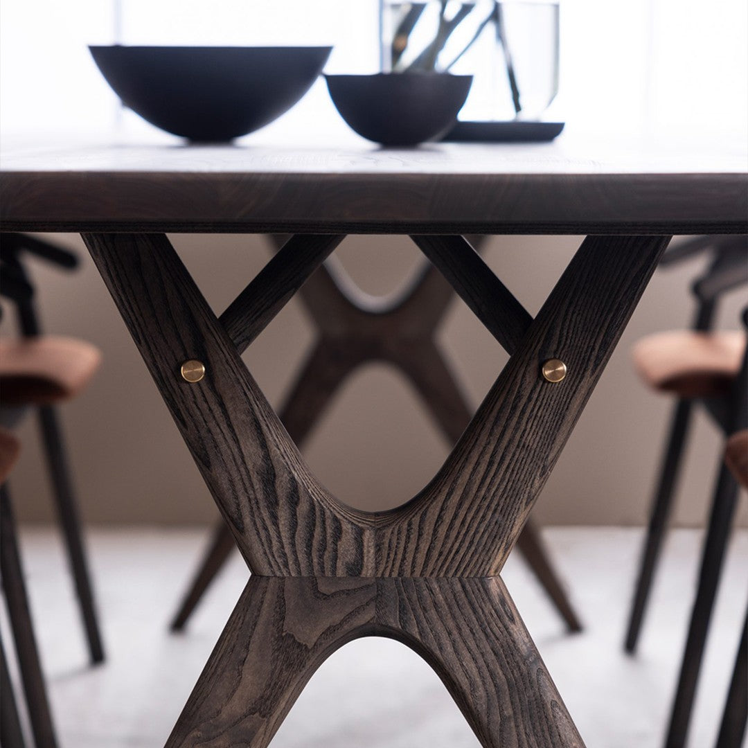 Ribni Wooden Dining Table