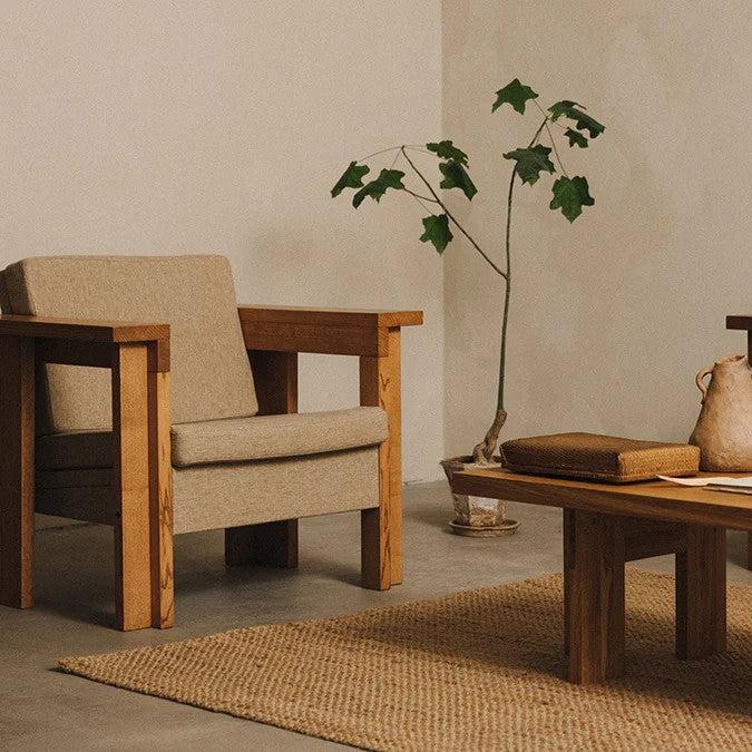 Lari Wooden Armchair