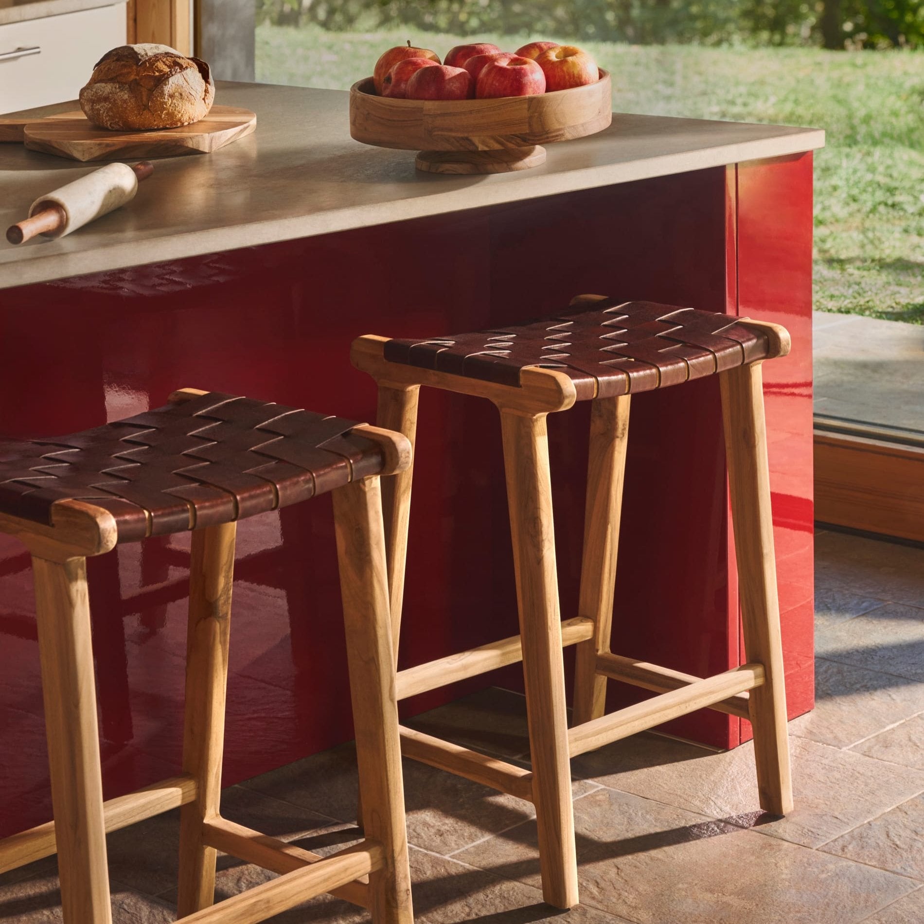 Baraki Wooden Stool