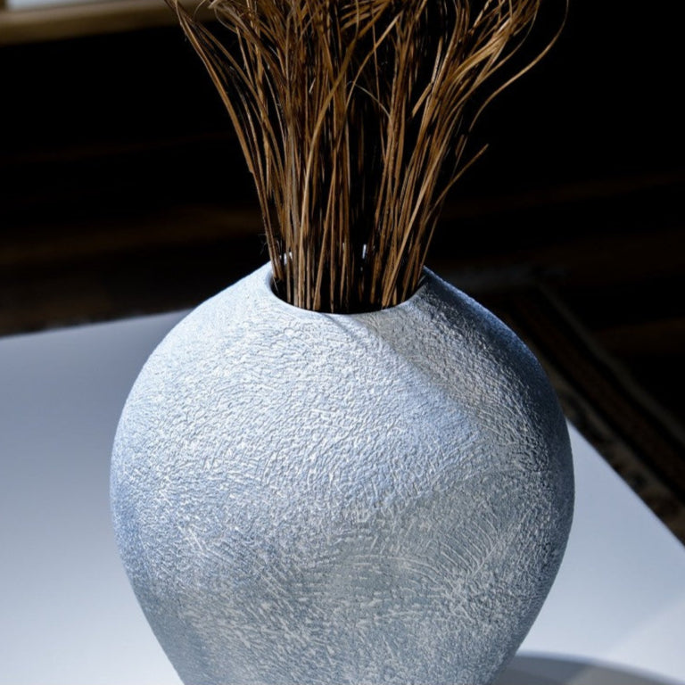 Luisa Textured Terracotta Vase