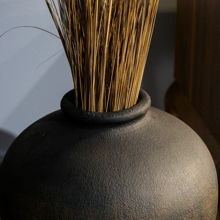 Elsa Textured Terracotta Vase