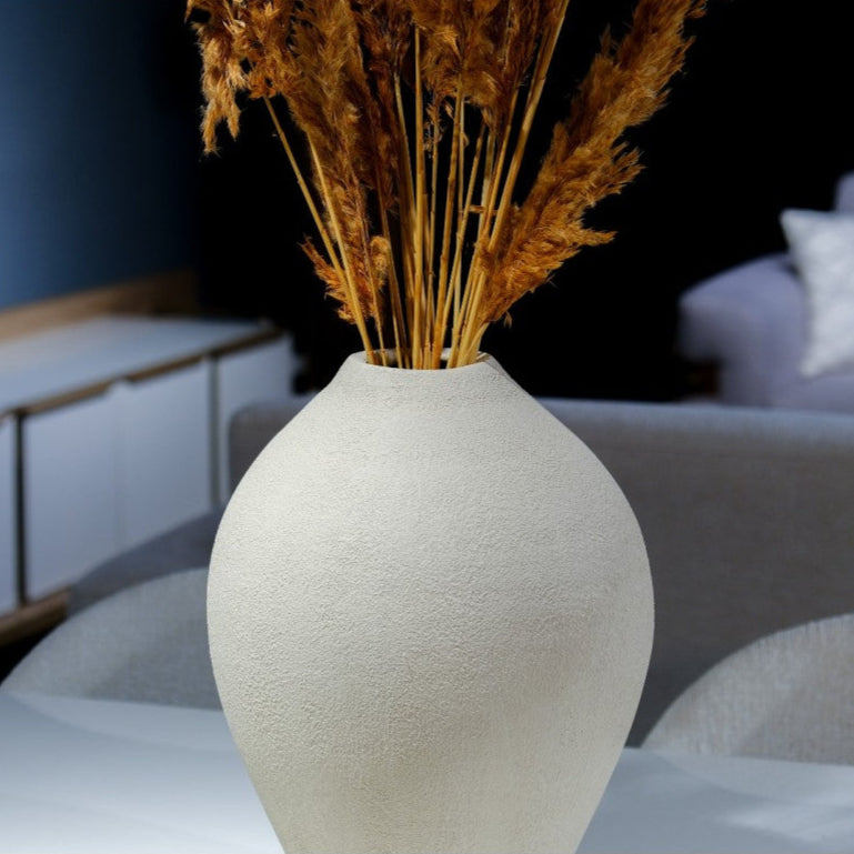 Bella Textured Terracotta Vase