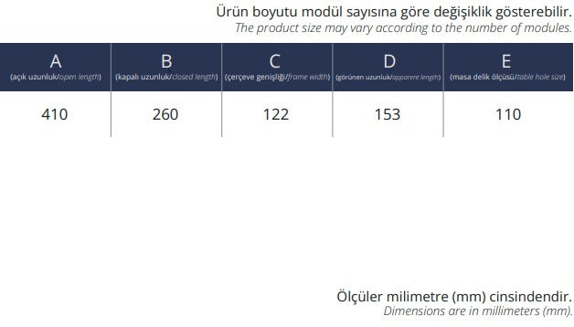 Tower-Line Amortisörlü Bas-Aç Priz Sistemi - Furnicept