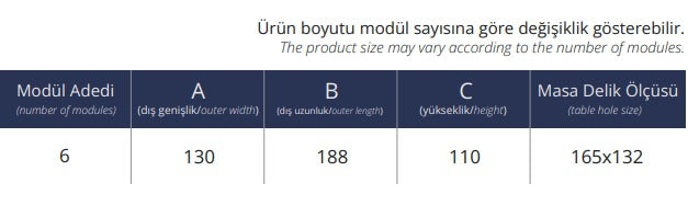 Pop-Up Bas-Aç Priz Sistemi 2x Priz, 1x Çiftli USB Siyah - Furnicept