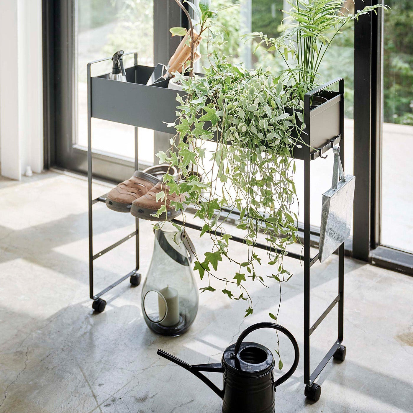 Tower Entrance Storage Cart (H75 cm) - Steel