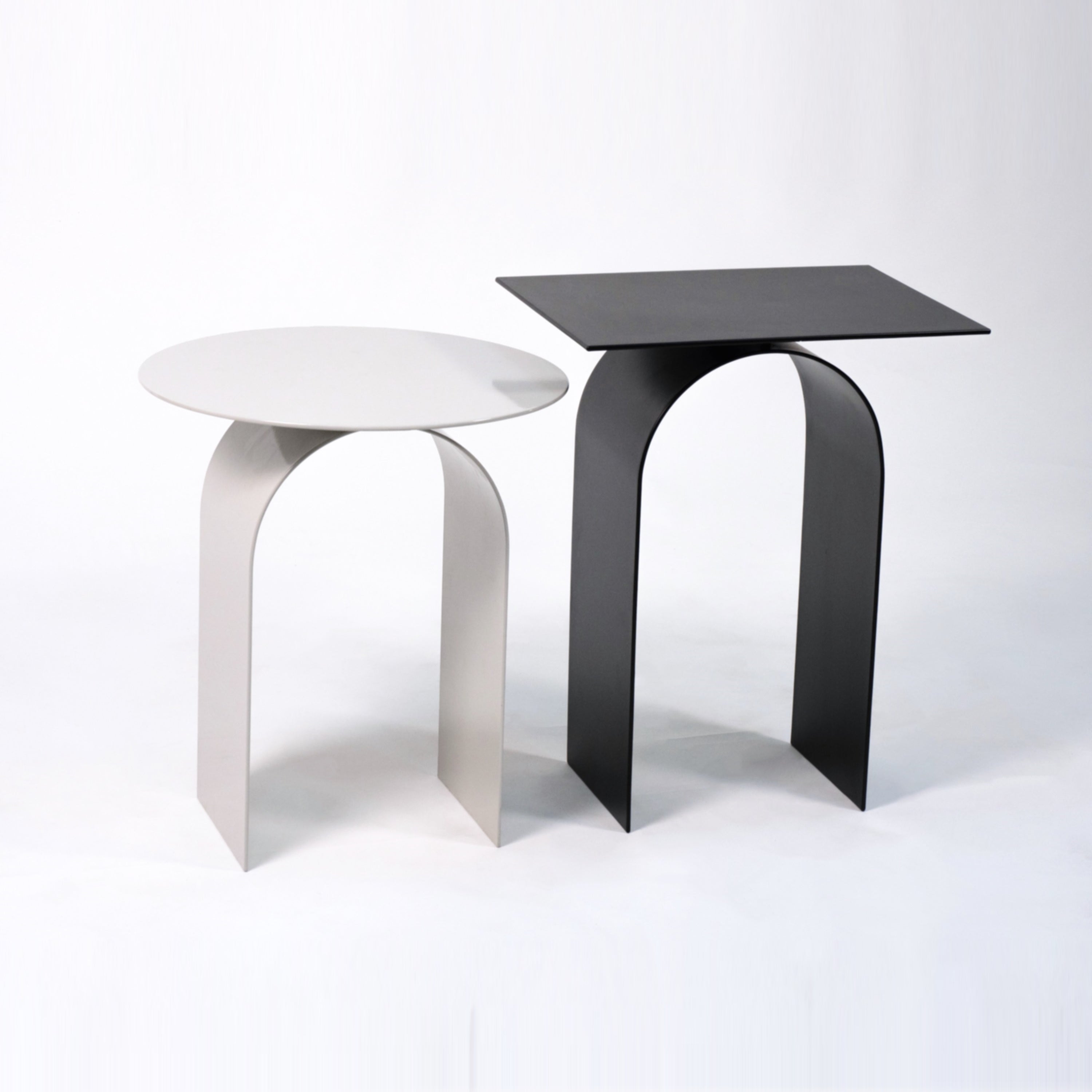 Curve No: 03 Metal Side Table