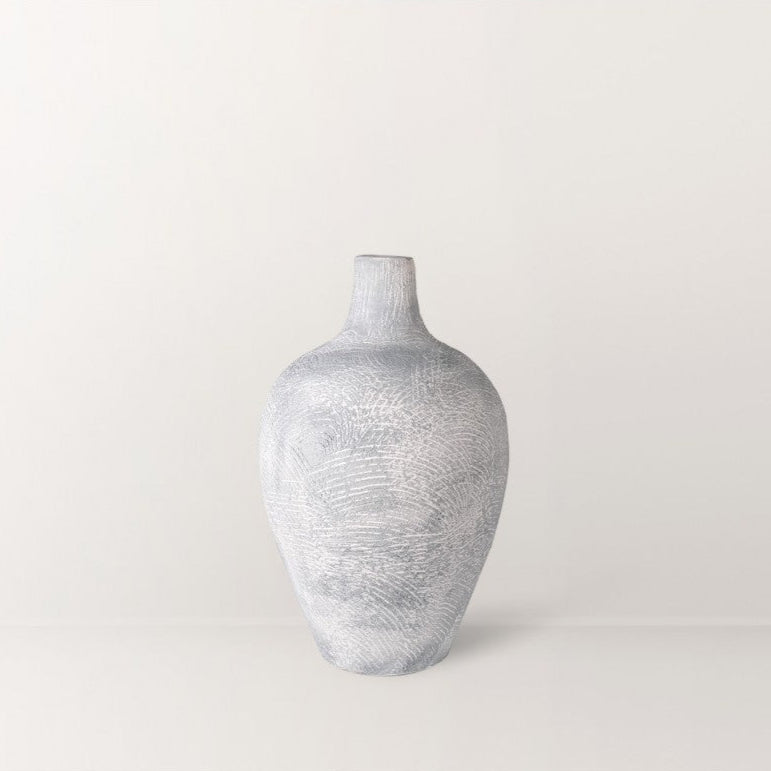 Daniela Textured Terracotta Vase