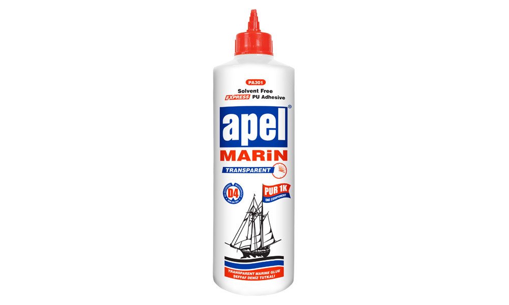 Marin Poliüretan Tutkalı Şeffaf Apel 550gr/600ml - Furnicept