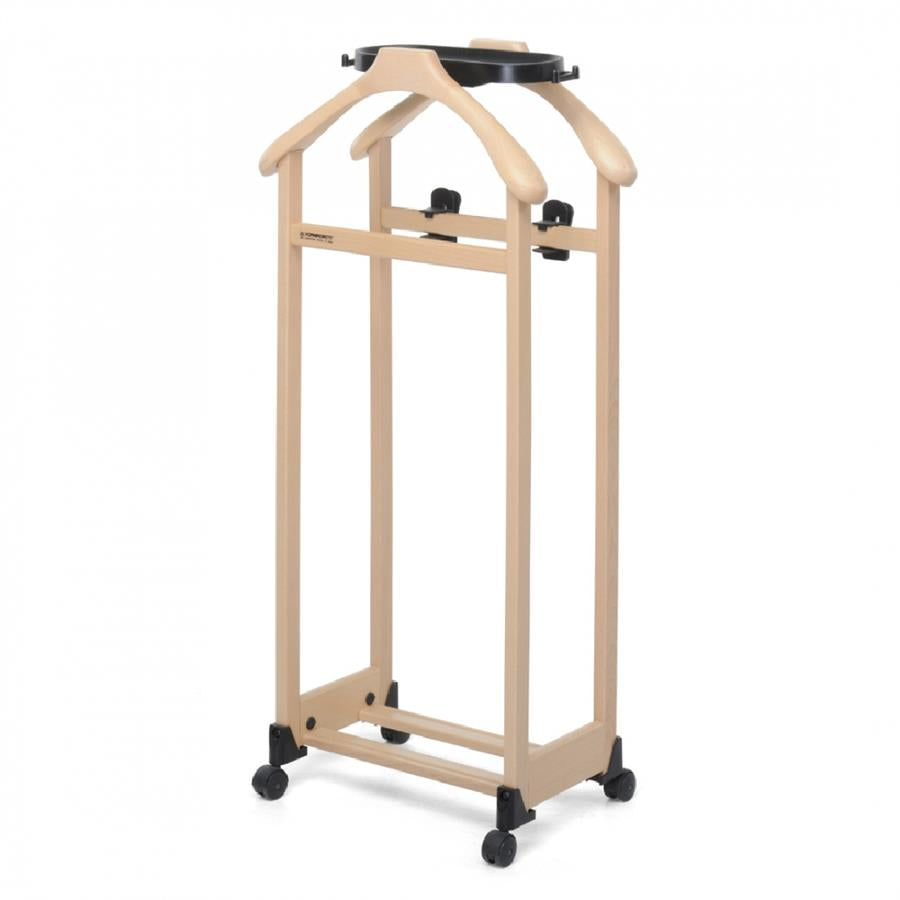 Ilmettinsieme'Si, Wooden Dumb Butler with Two Shoulders for Hanging Jackets and Shirts