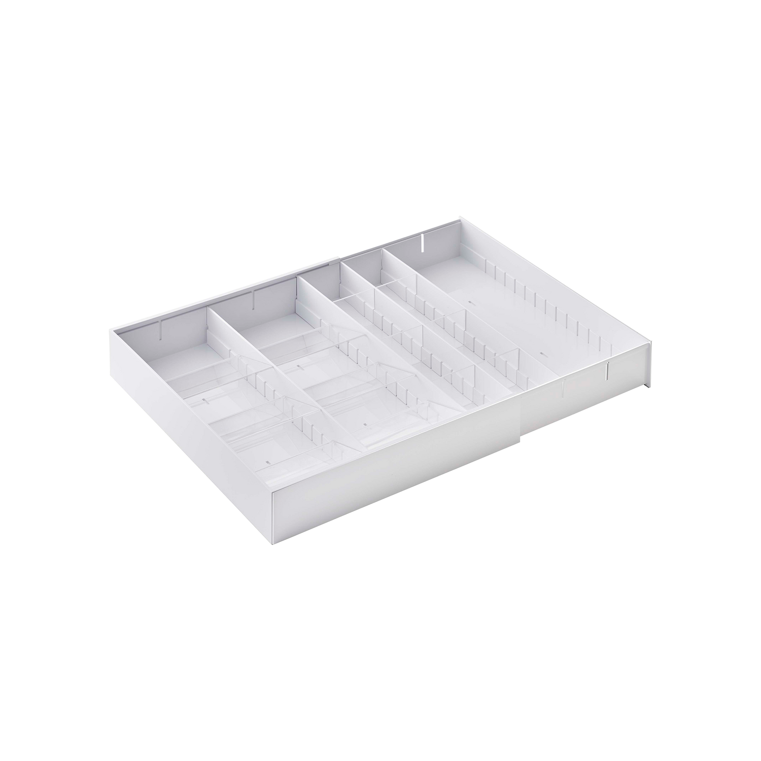 White Cutlery Holder Inside Tower Drawer