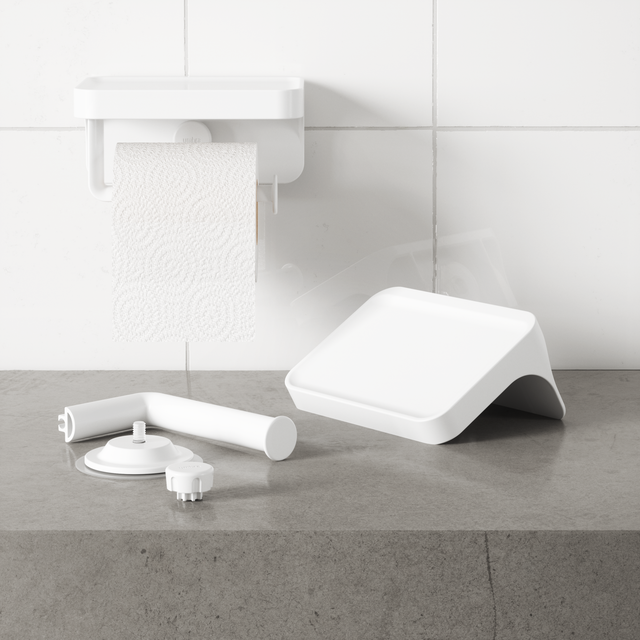 Flex Adhesive Toilet Paper Holder