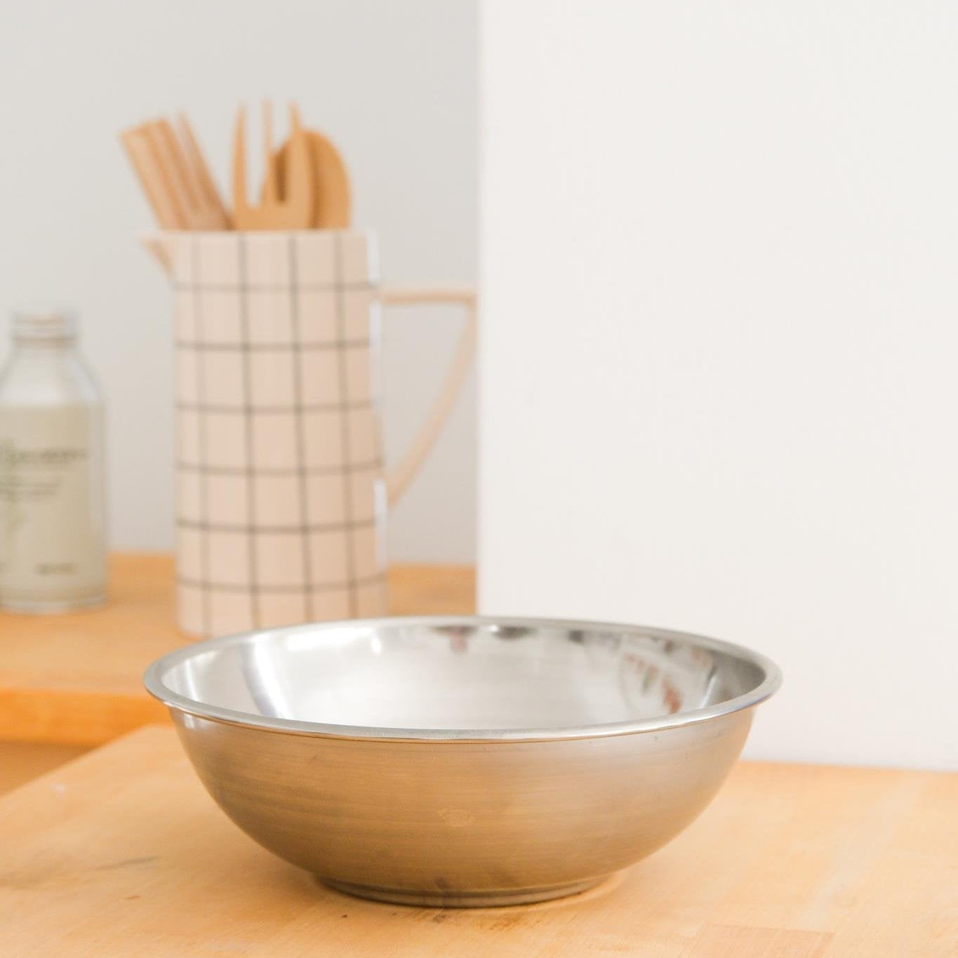 Metal Salad Bowl