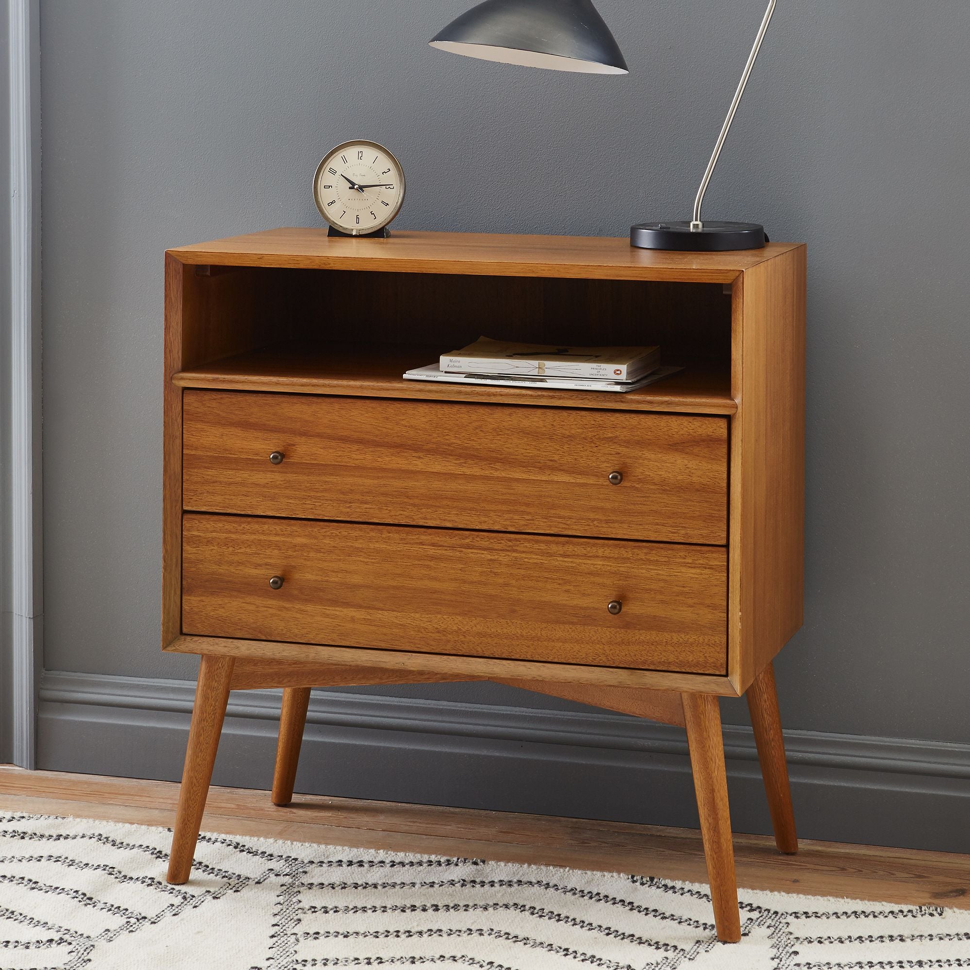 Abaya Wooden Nightstand