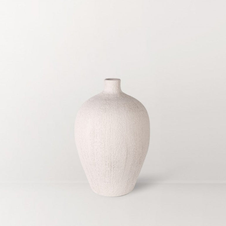 Orion Textured Terracotta Vase