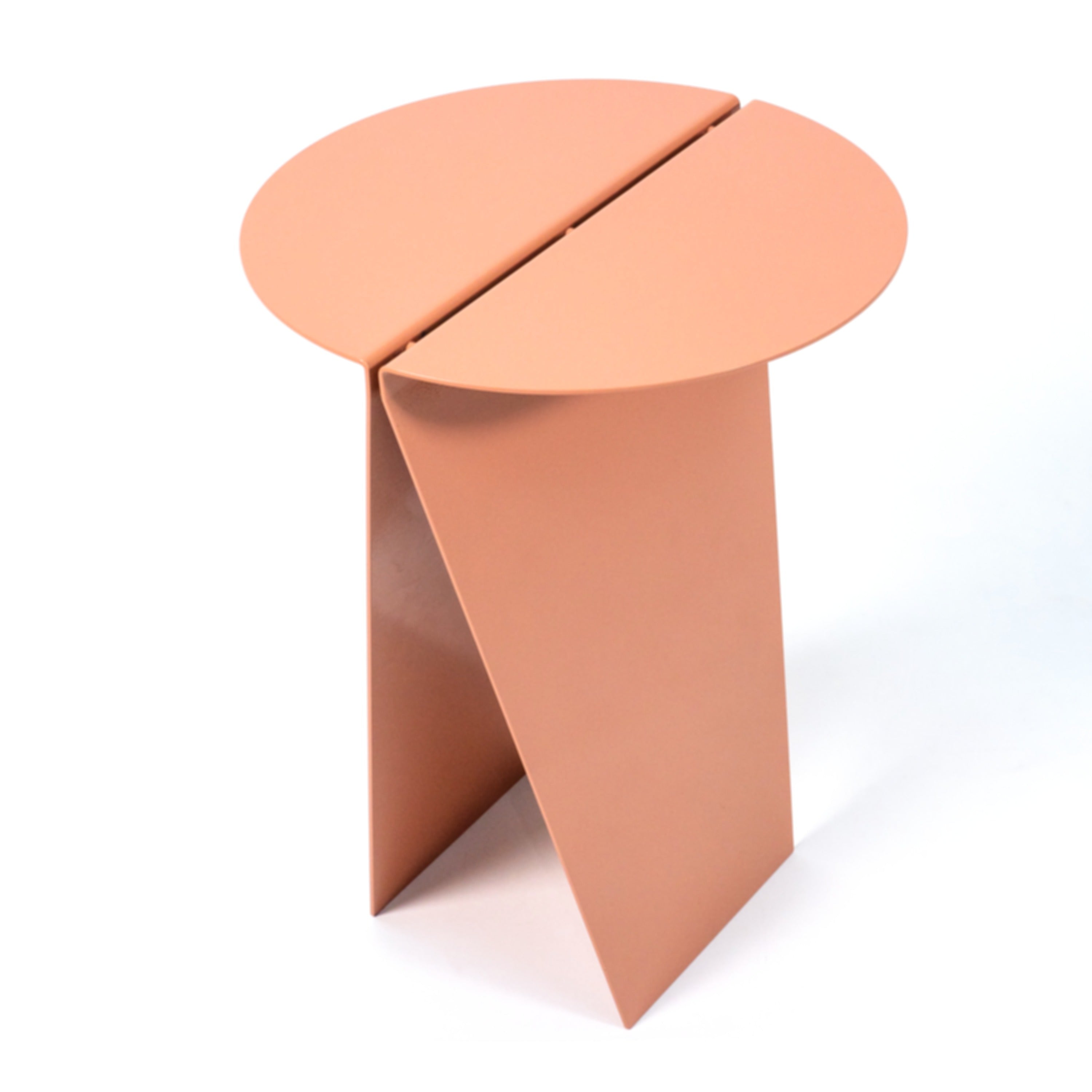 Thin Metal Side Table