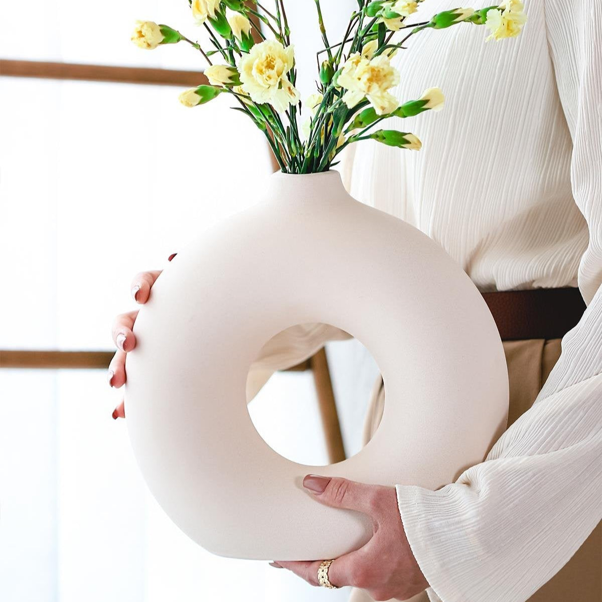 Donut Scandinavian Vase