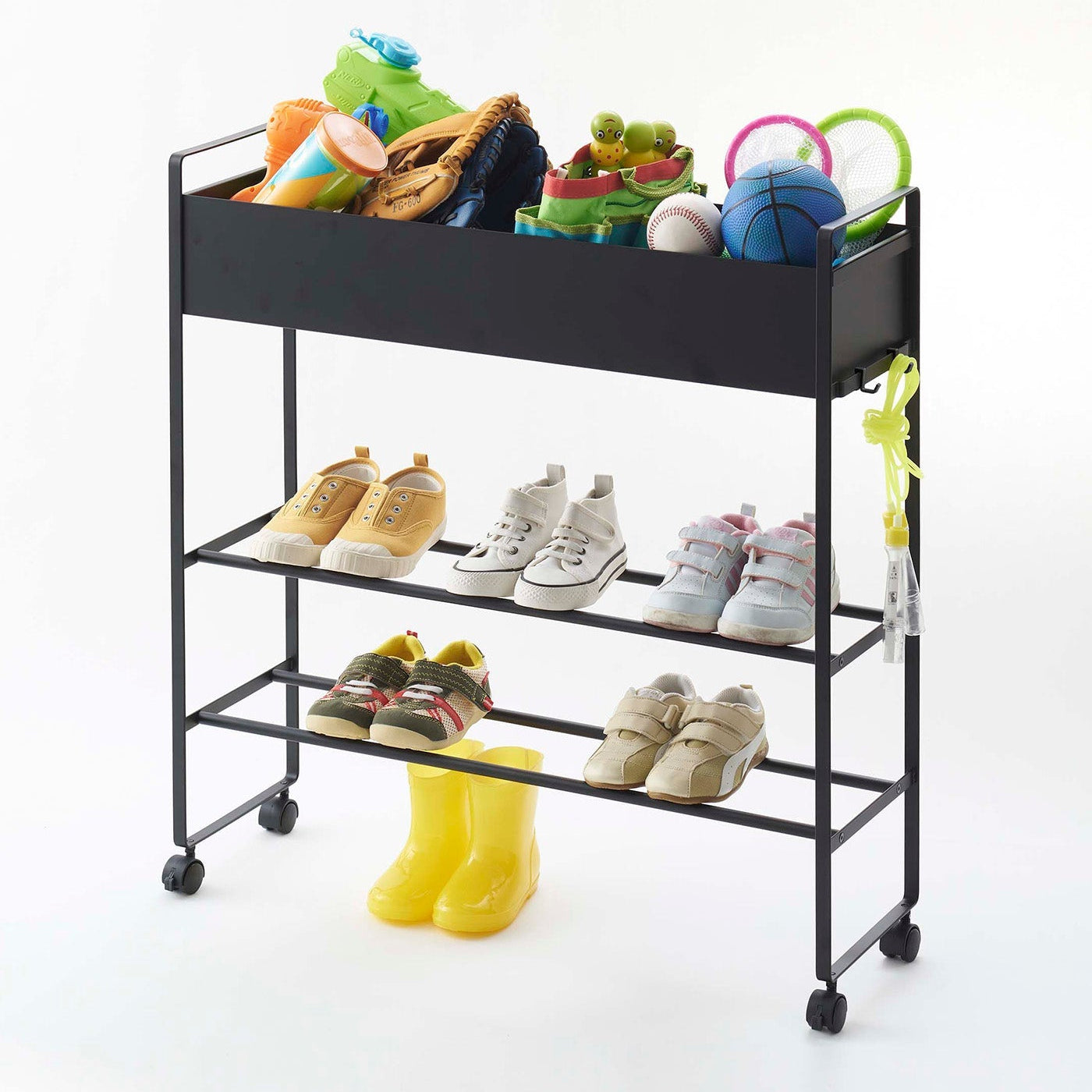 Tower Entrance Storage Cart (H75 cm) - Steel