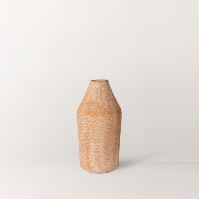 Terra Textured Terracotta Vase