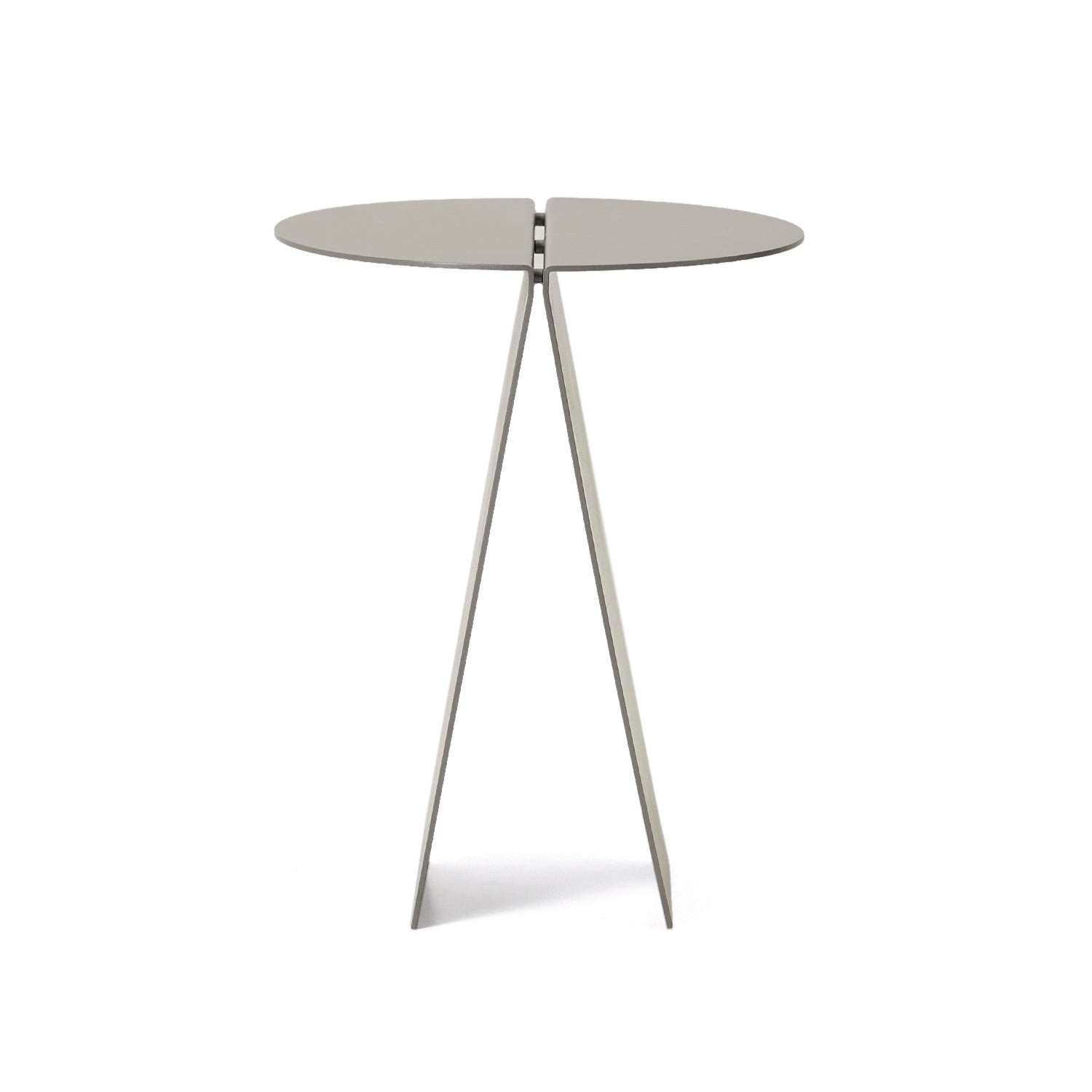 Thin Metal Side Table